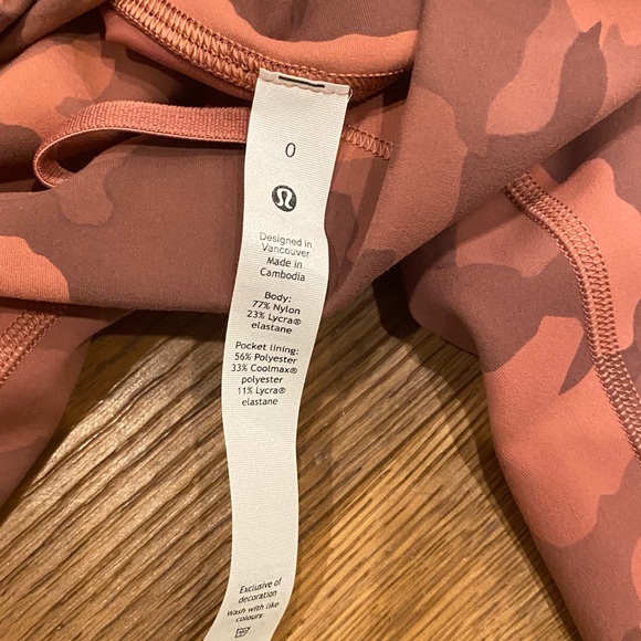 NWT lululemon wunder train Harbtight 28” 0 - Picture 3 of 3